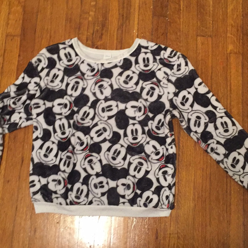 Mickey Mouse Fuzzy Sweater